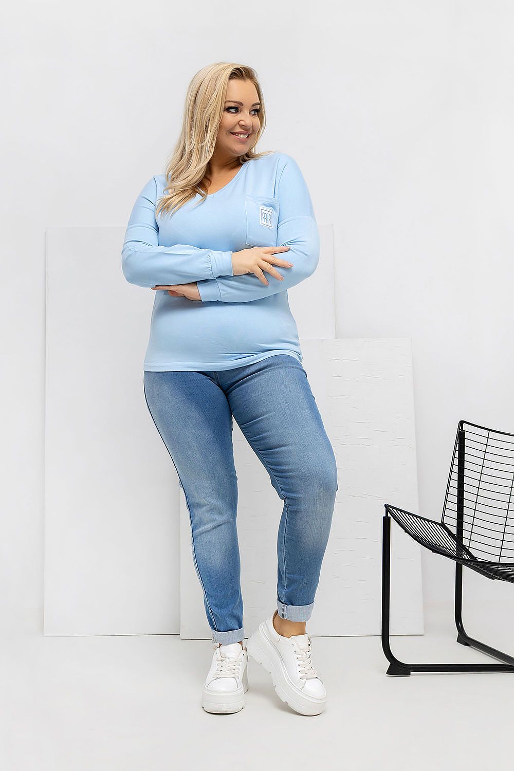 Chemisier grande taille model 223933 Relevance