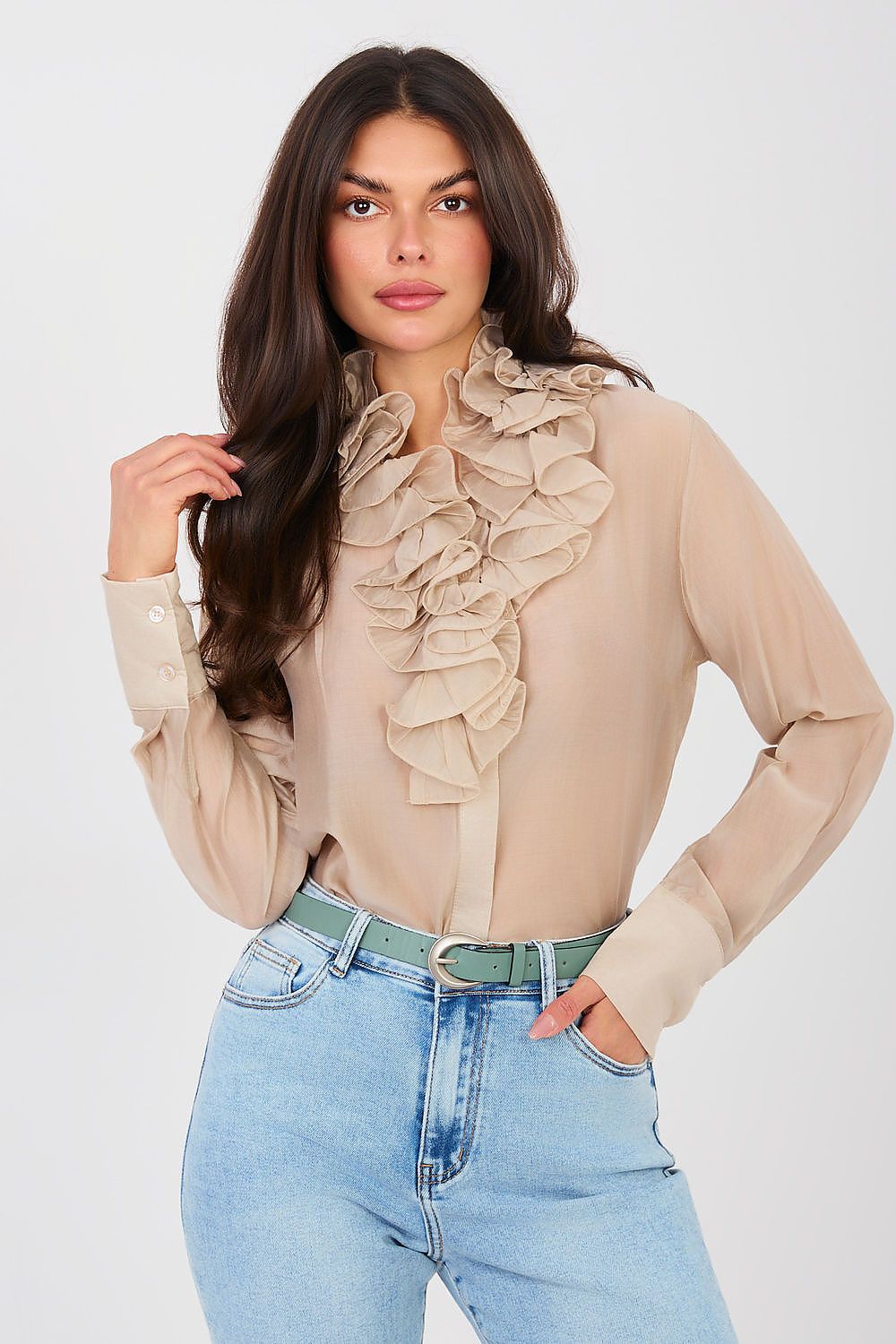Chemise manche longue model 224133 Factory Price