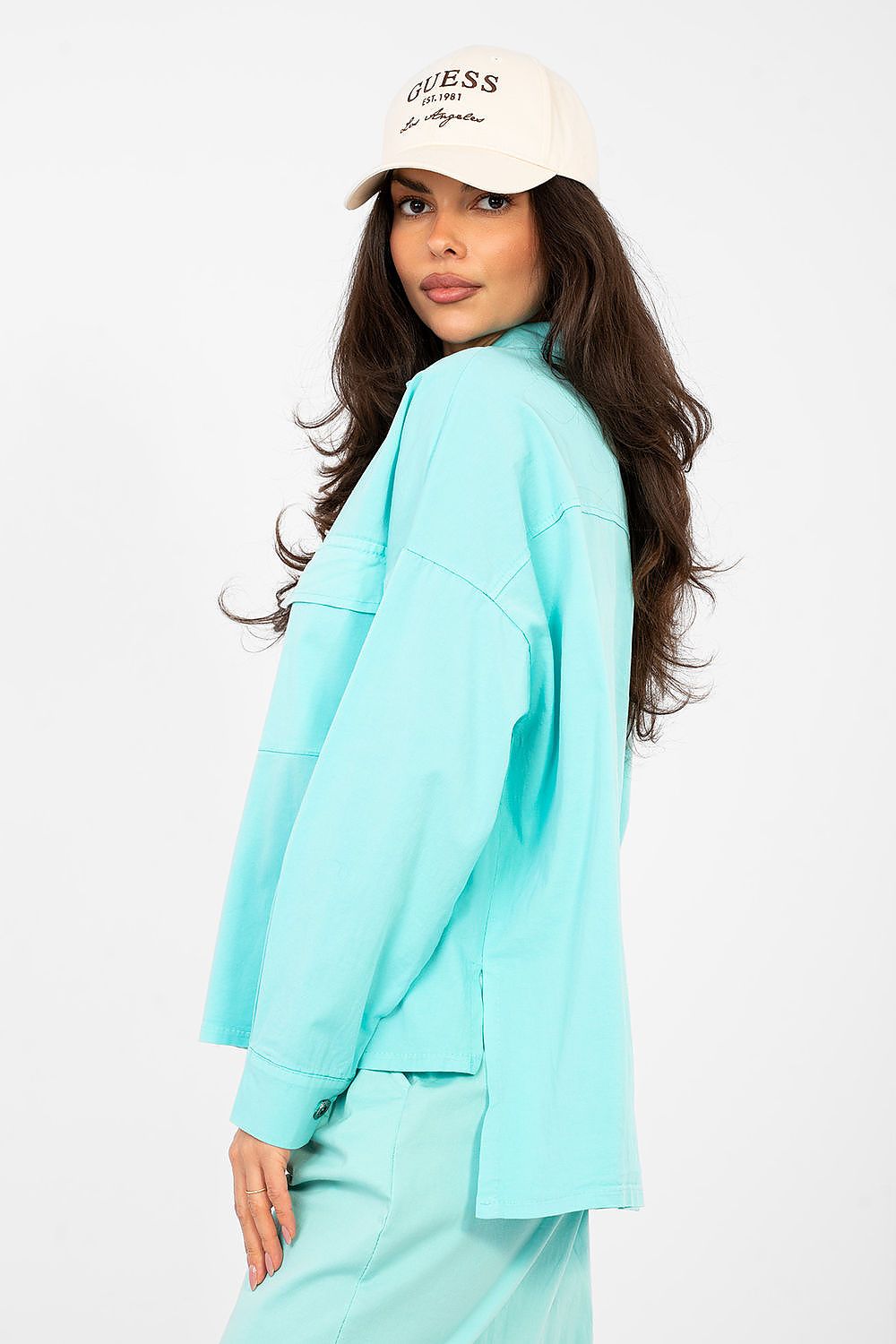 Chemise manche longue model 224197 Italy Moda