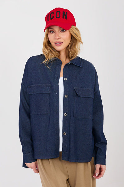  Chemise manche longue model 224205 Italy Moda 
