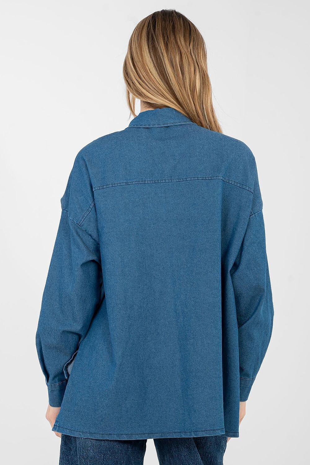 Chemise manche longue model 224204 Italy Moda