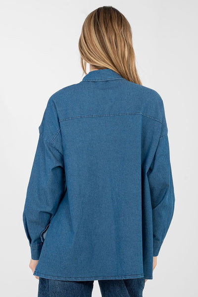  Chemise manche longue model 224204 Italy Moda 