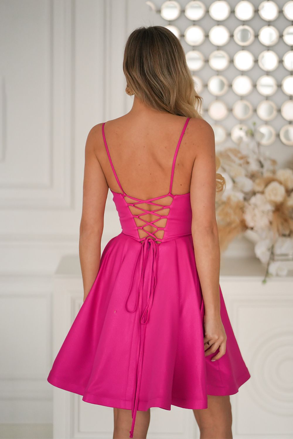 Robe courte model 221601 Bicotone