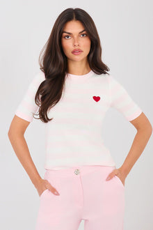  Pull à manches courtes model 224318 Factory Price 