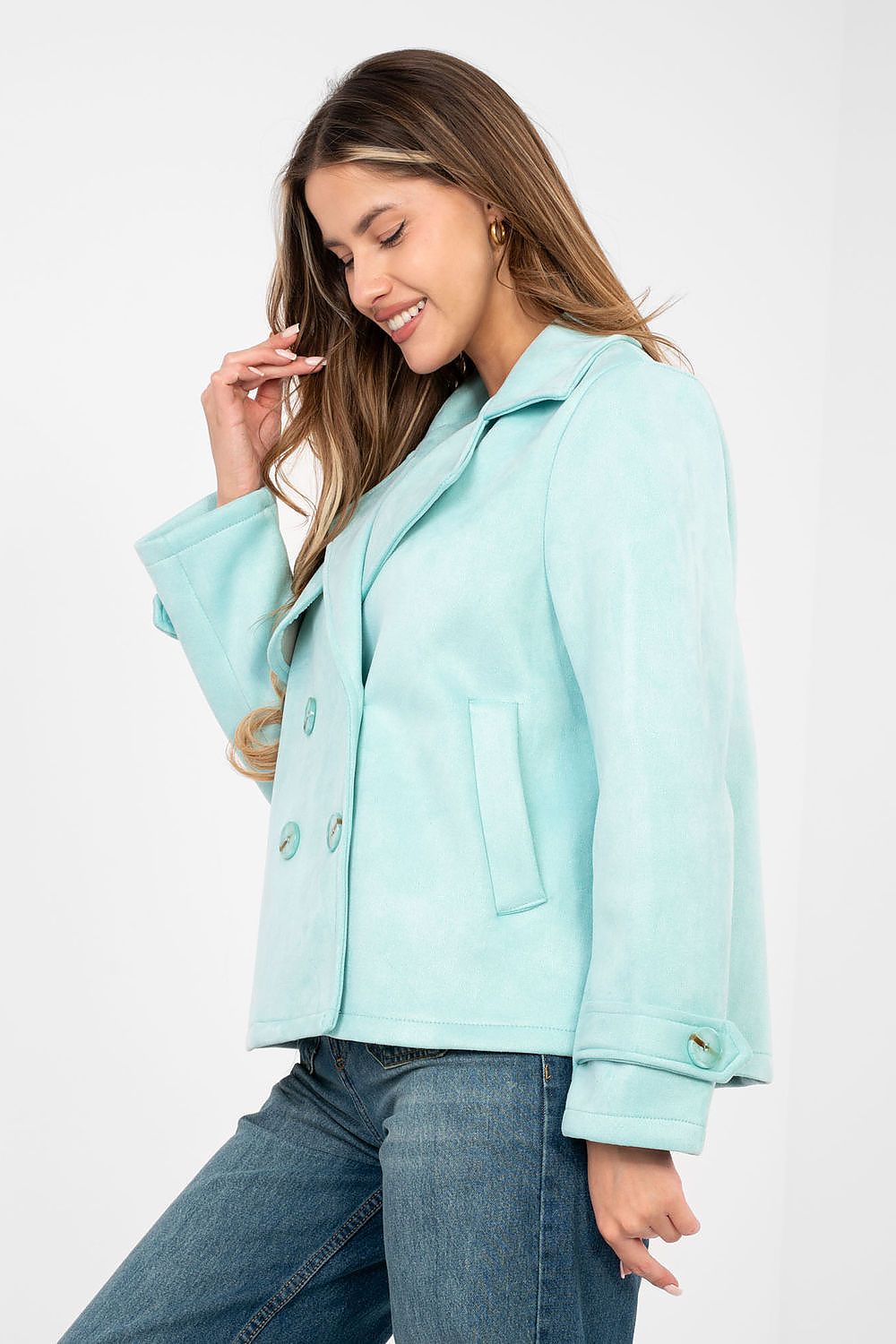 Manteau model 224727 Factory Price