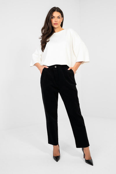  Pantalon en velours côtelé model 224841 Italy Moda 
