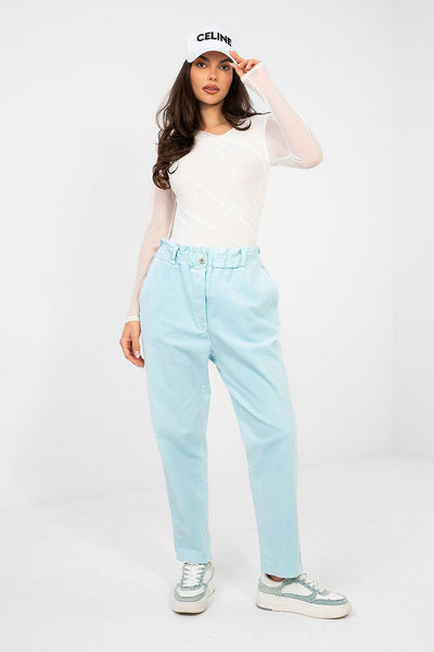  Pantalon en velours côtelé model 224842 Italy Moda 