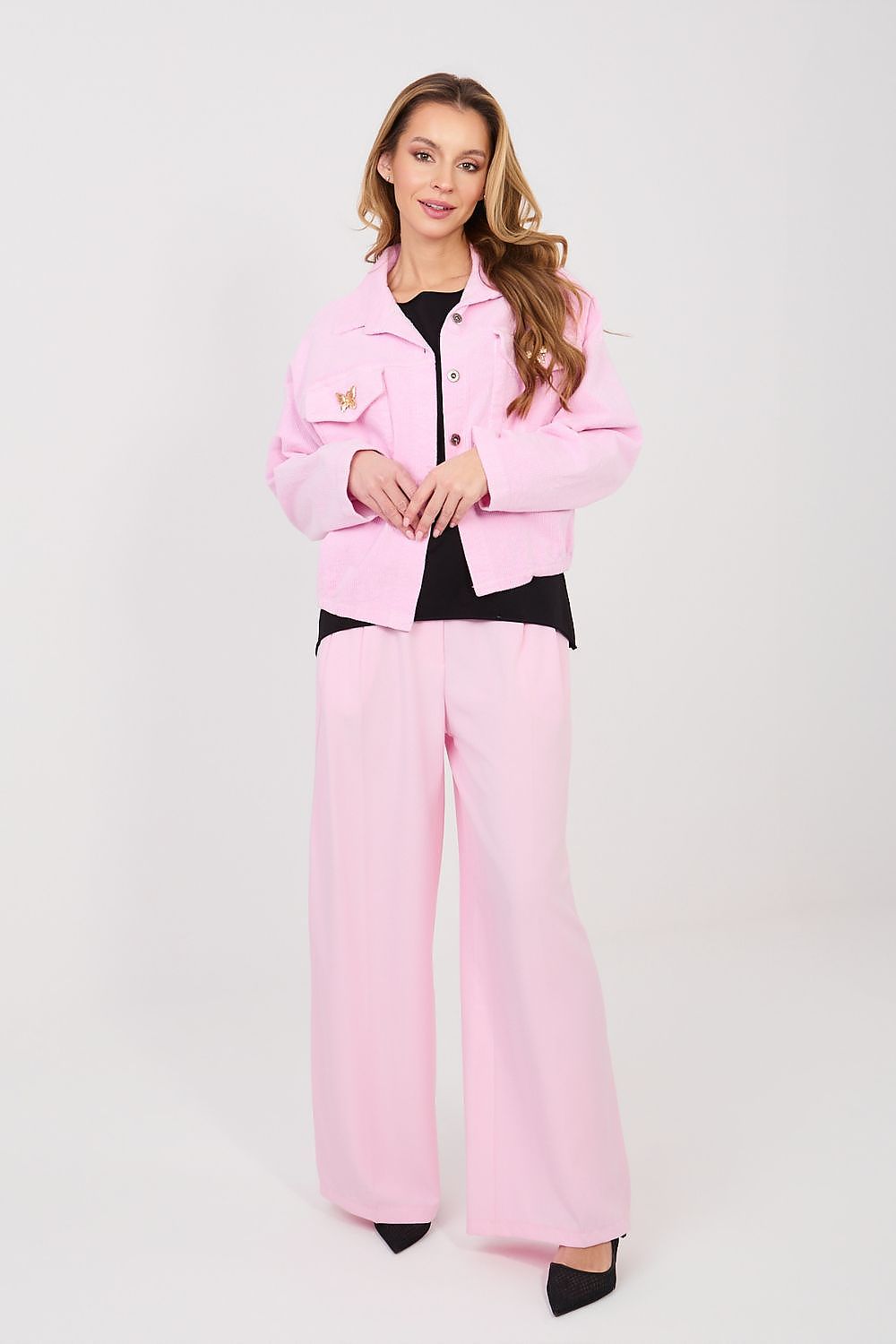 Veste en velours côtelé model 224981 Rue Paris