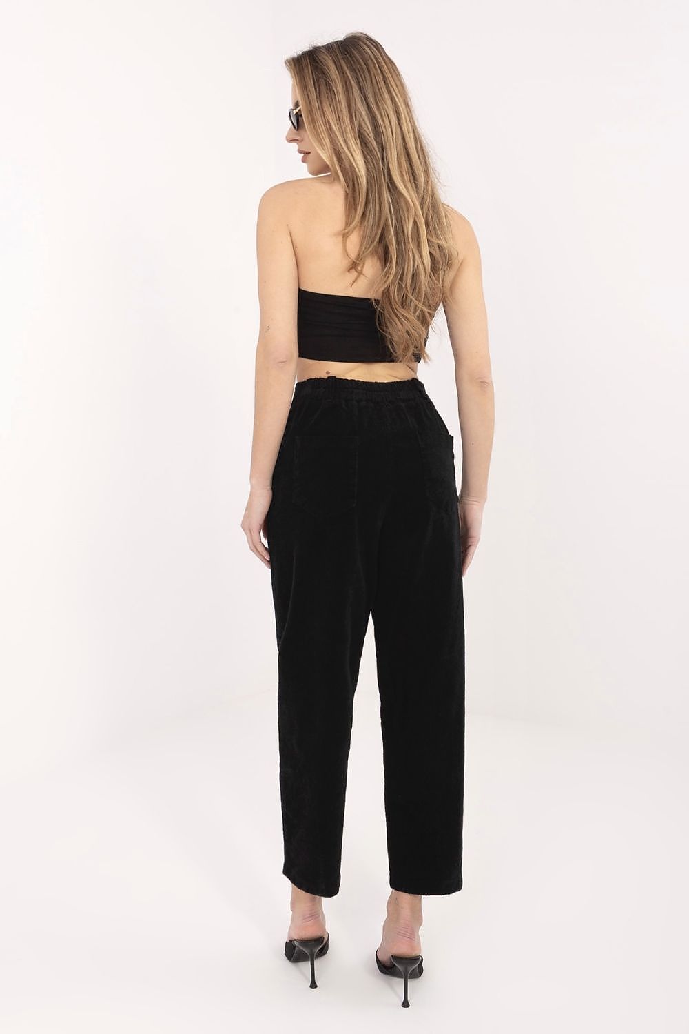 Pantalon en velours côtelé model 224997 Rue Paris