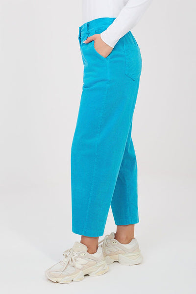  Pantalon en velours côtelé model 225086 Rue Paris 