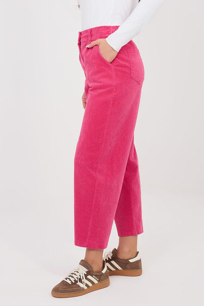  Pantalon en velours côtelé model 225087 Rue Paris 