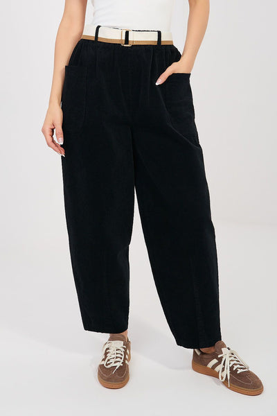  Pantalon en velours côtelé model 225098 Rue Paris 