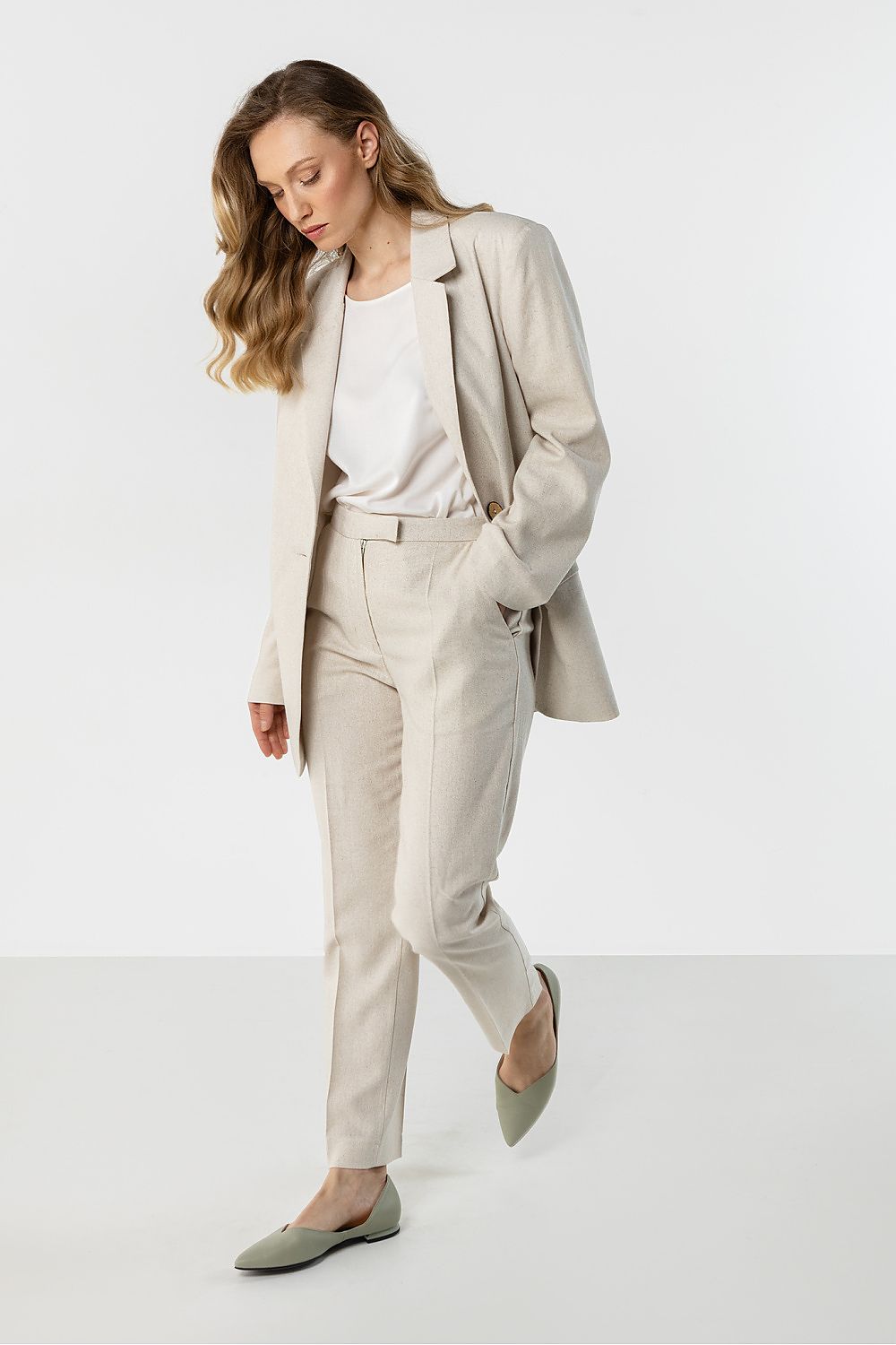 Pantalon femme model 225296 awama