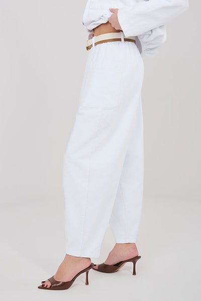  Pantalon en velours côtelé model 225425 Rue Paris 