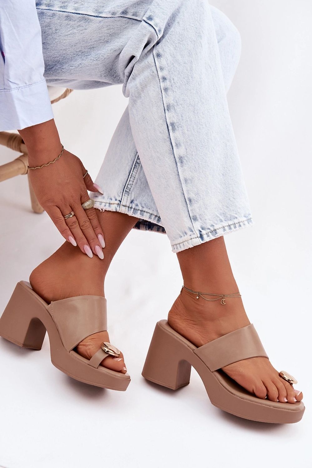 Des mules à talons model 225375 Step in style