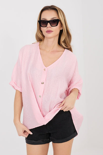  Chemise manche courte model 225510 Italy Moda 
