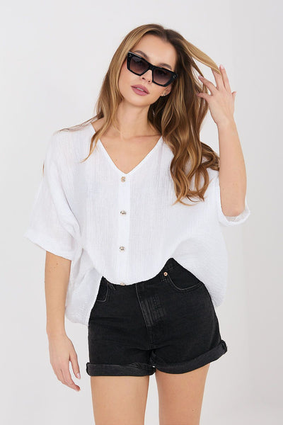  Chemise manche courte model 225512 Italy Moda 