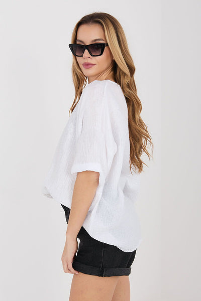  Chemise manche courte model 225512 Italy Moda 