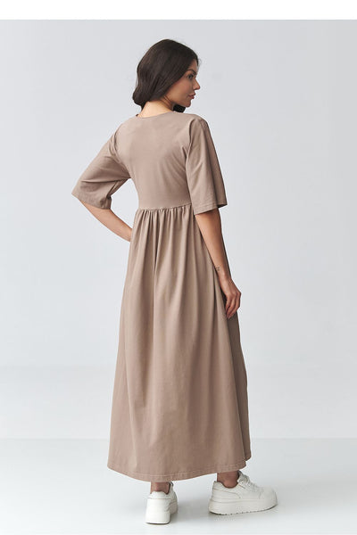  Robe de jour model 225633 Makadamia 