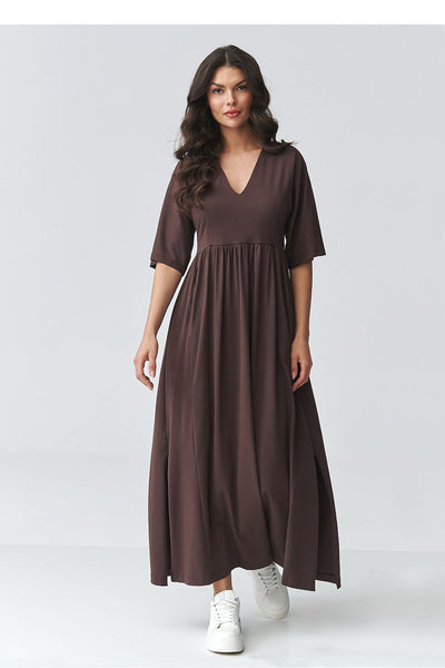  Robe de jour model 225699 Makadamia 