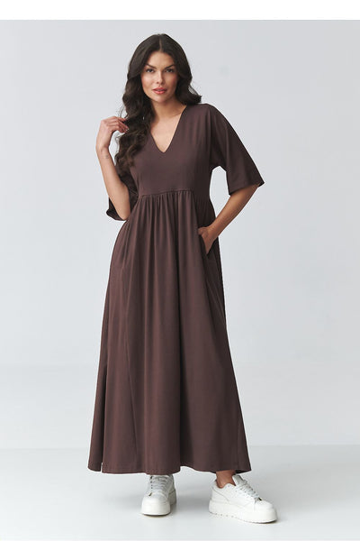  Robe de jour model 225699 Makadamia 
