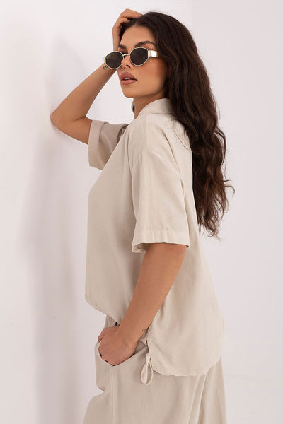  Chemise manche courte model 226019 Italy Moda 