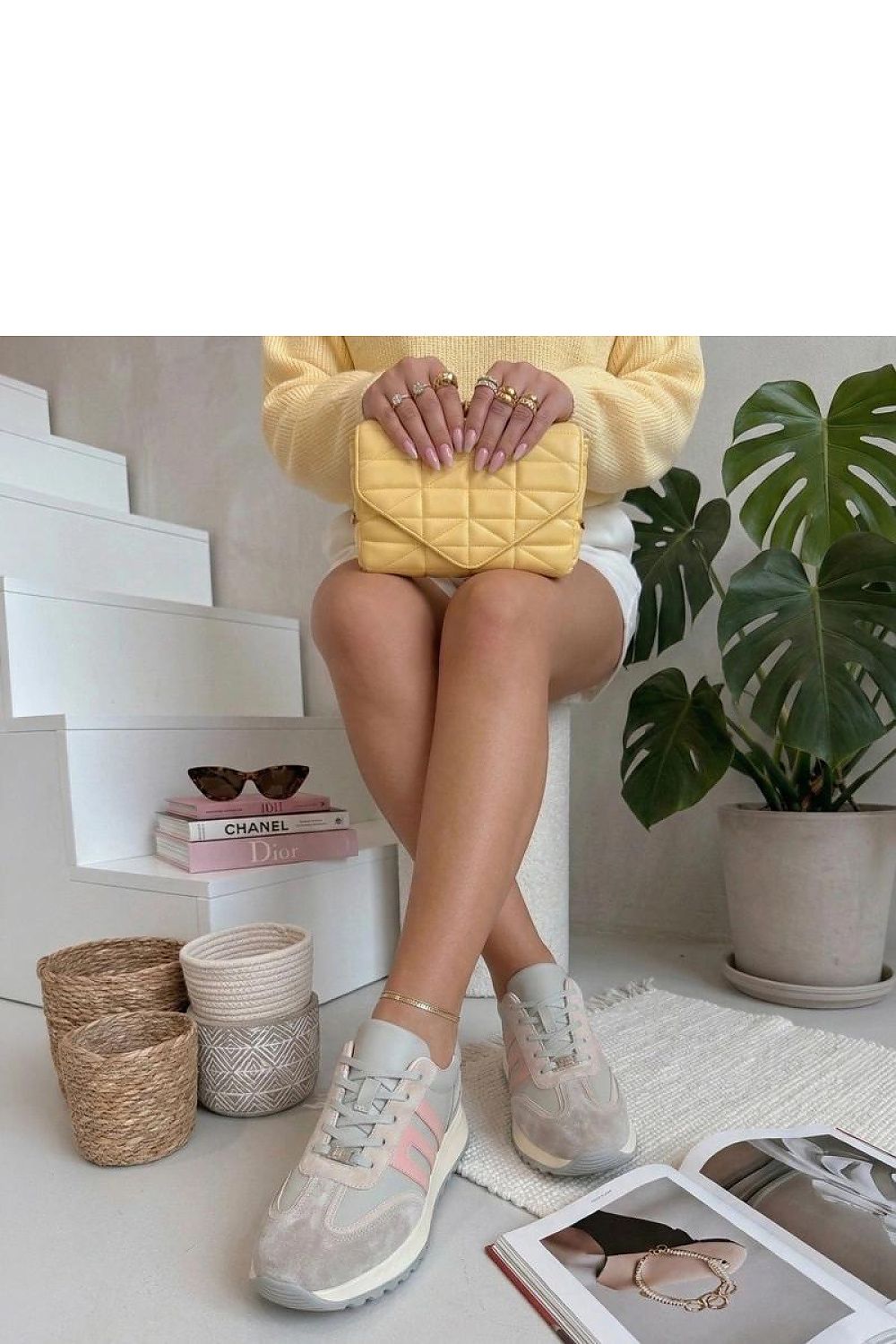 Baskets à plateforme model 226033 Solea