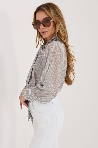  Chemise manche longue model 226442 Italy Moda 
