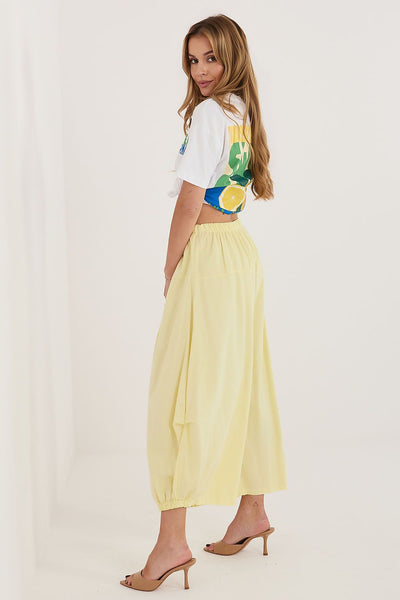  Pantalon en velours côtelé model 226449 Italy Moda 