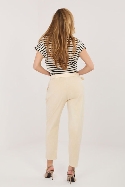  Pantalon en velours côtelé model 226478 Italy Moda 
