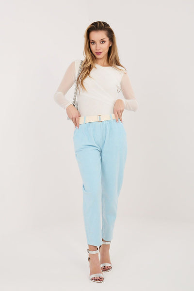  Pantalon en velours côtelé model 226482 Italy Moda 