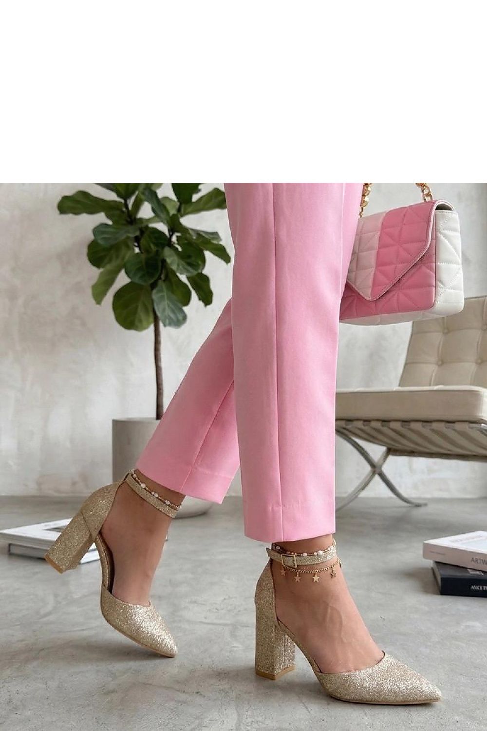 Escarpins talon large model 226563 Solea