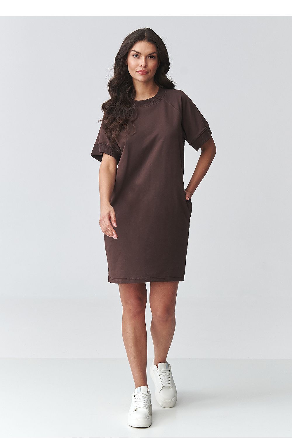 Robe de jour model 226886 Makadamia