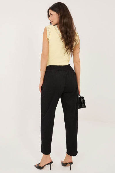  Pantalon en velours côtelé model 226969 Rue Paris 