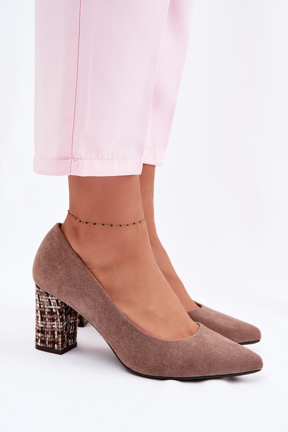 Escarpins talon large model 227175 Step in style
