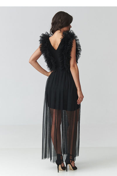  Robe de soirée model 228316 Makadamia 