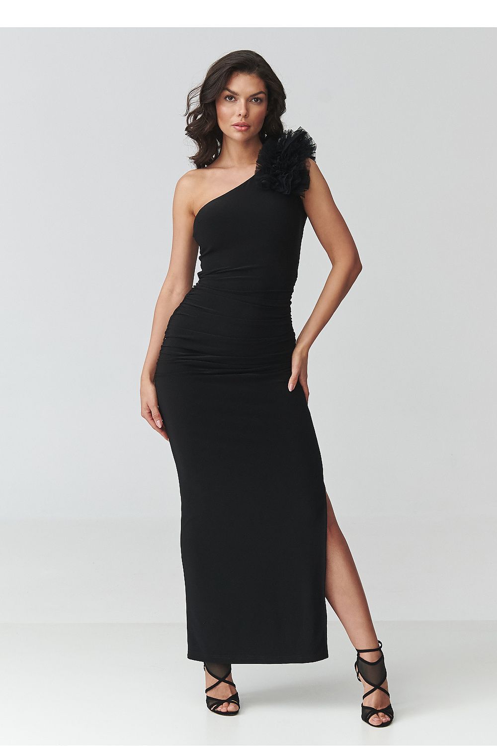  Robe longue model 228320 Makadamia 