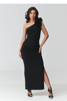  Robe longue model 228320 Makadamia 