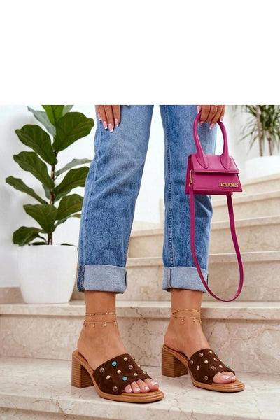  Des mules à talons model 229777 Solea 