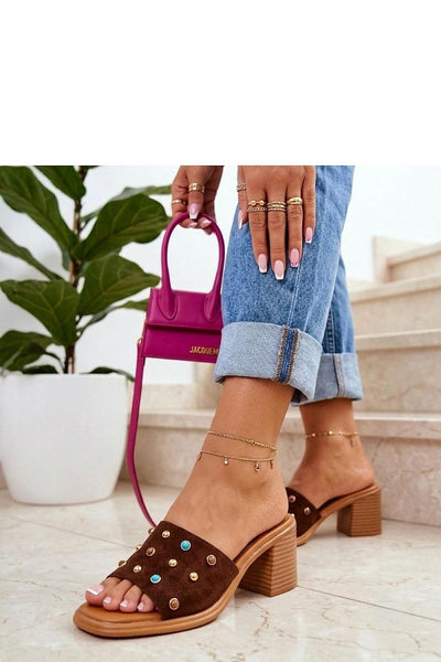 Des mules à talons model 229777 Solea 