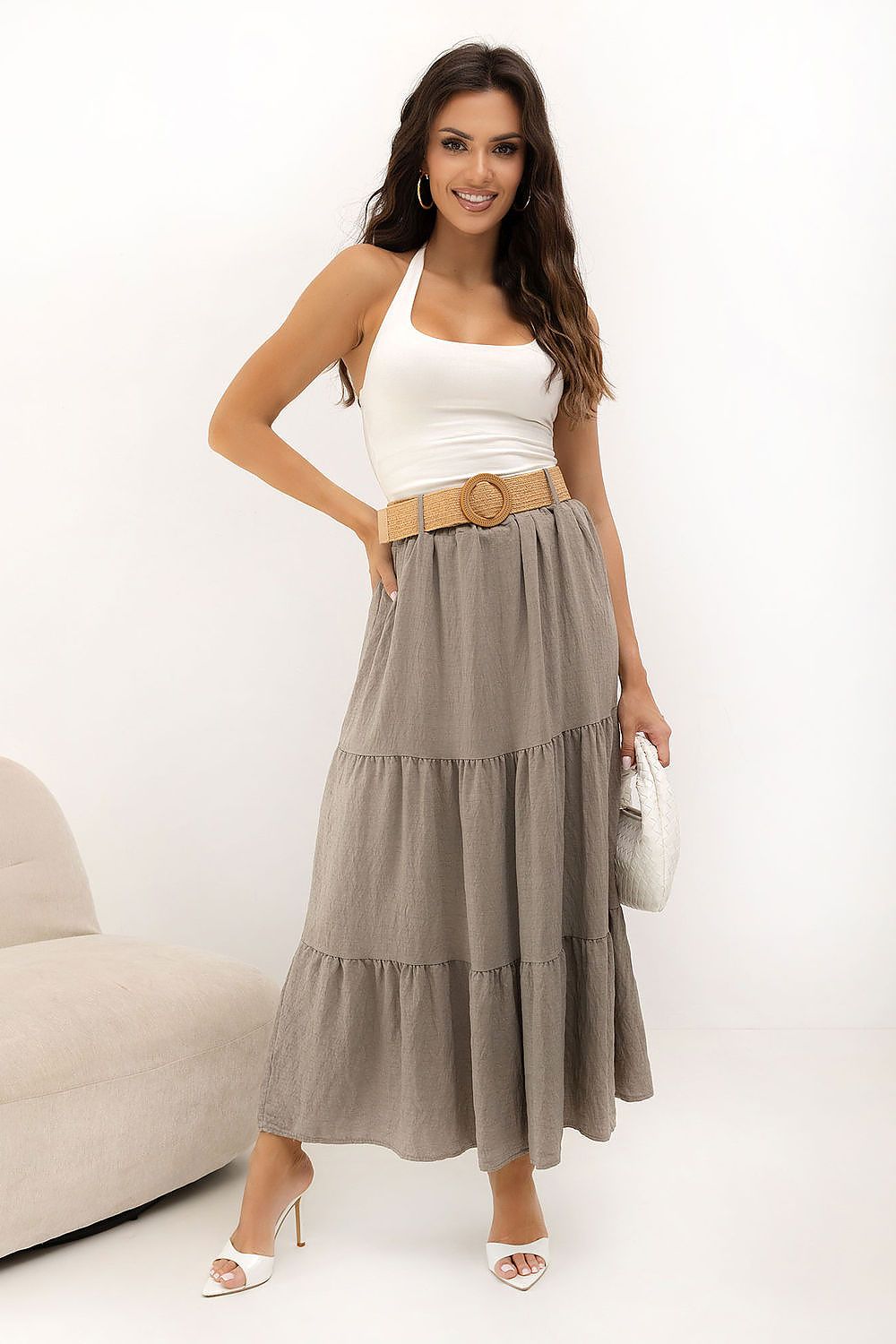 Jupe longue model 229813 Italy Moda