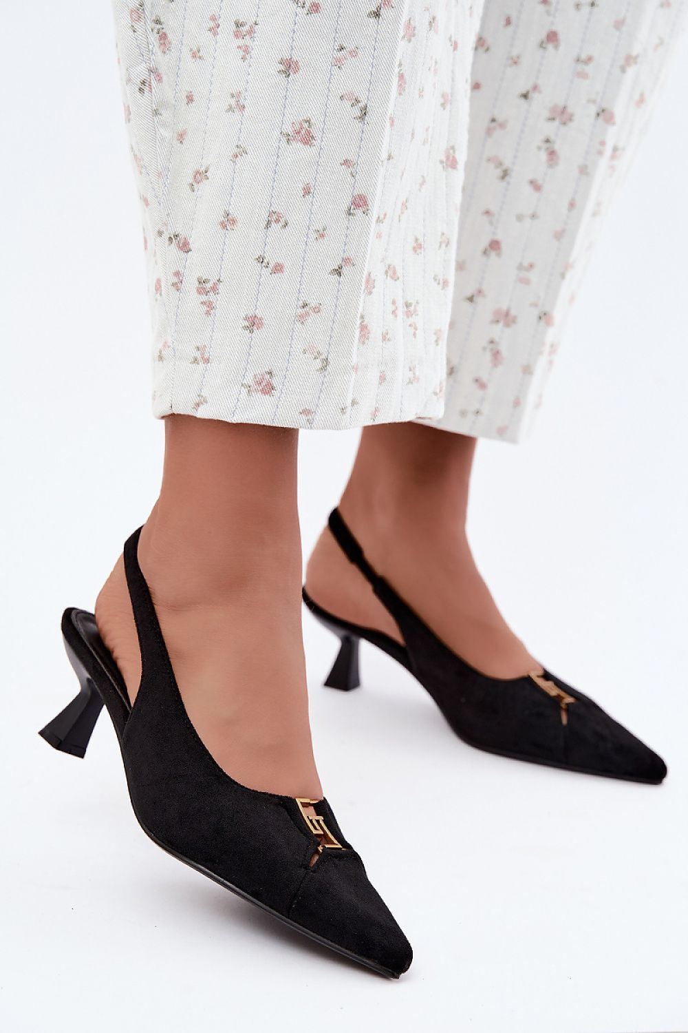 Escarpins talon large model 230718 Step in style