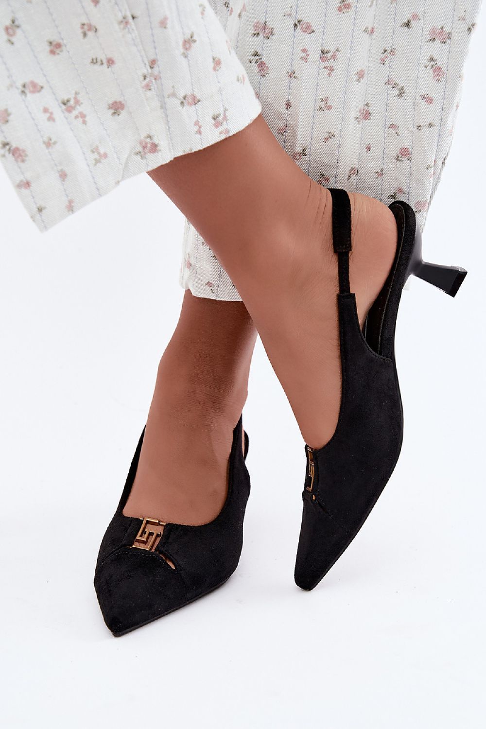 Escarpins talon large model 230718 Step in style