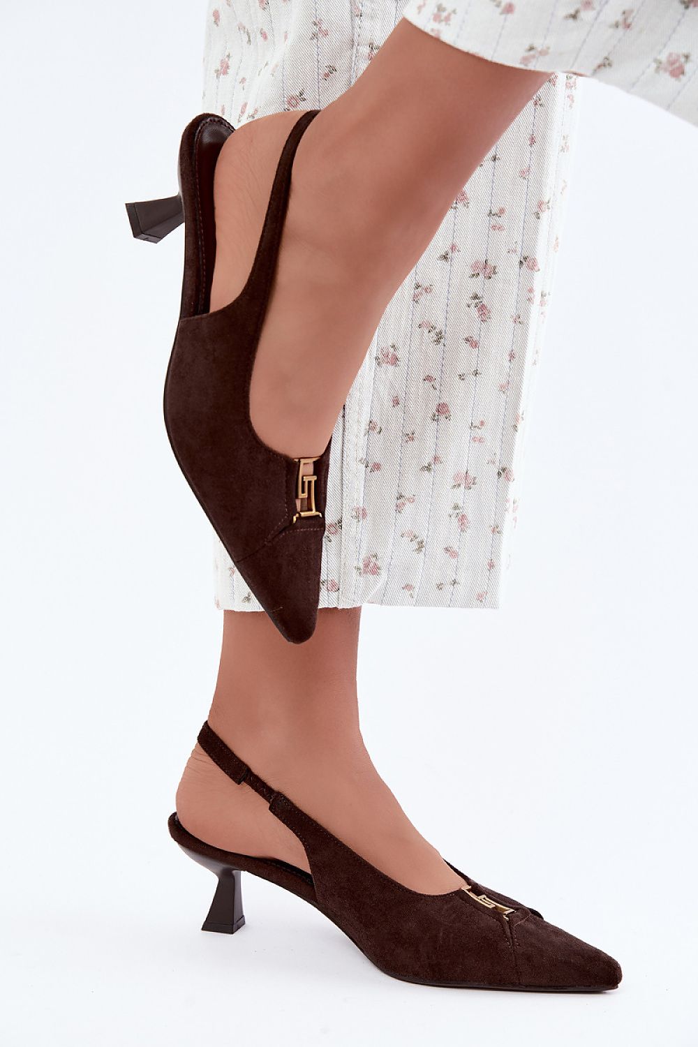 Escarpins talon large model 230718 Step in style