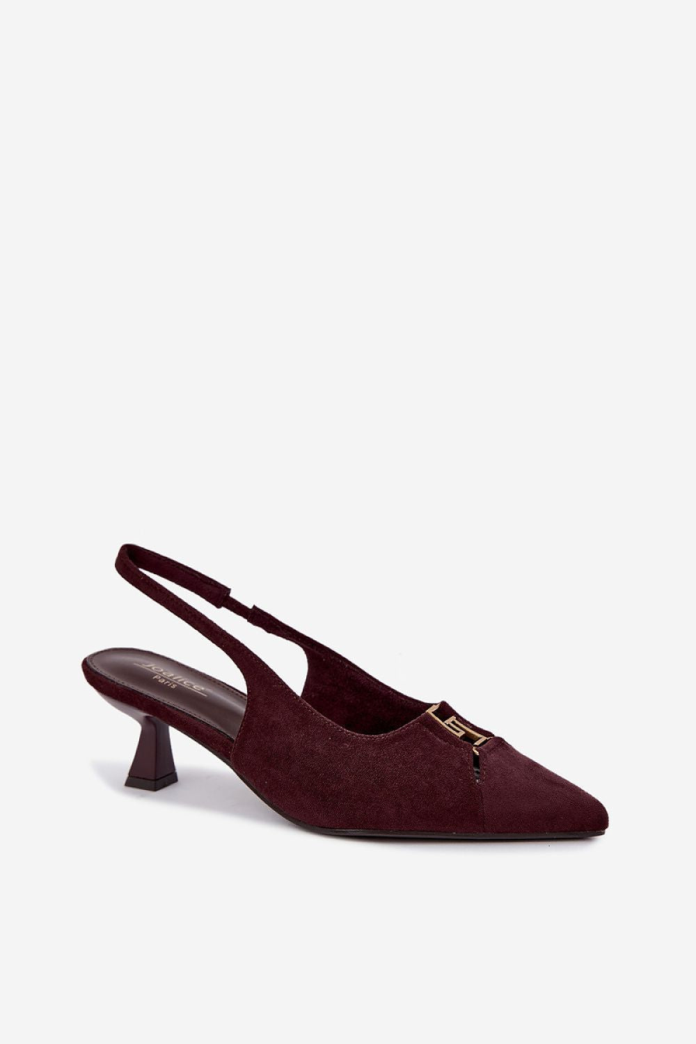 Escarpins talon large model 230718 Step in style