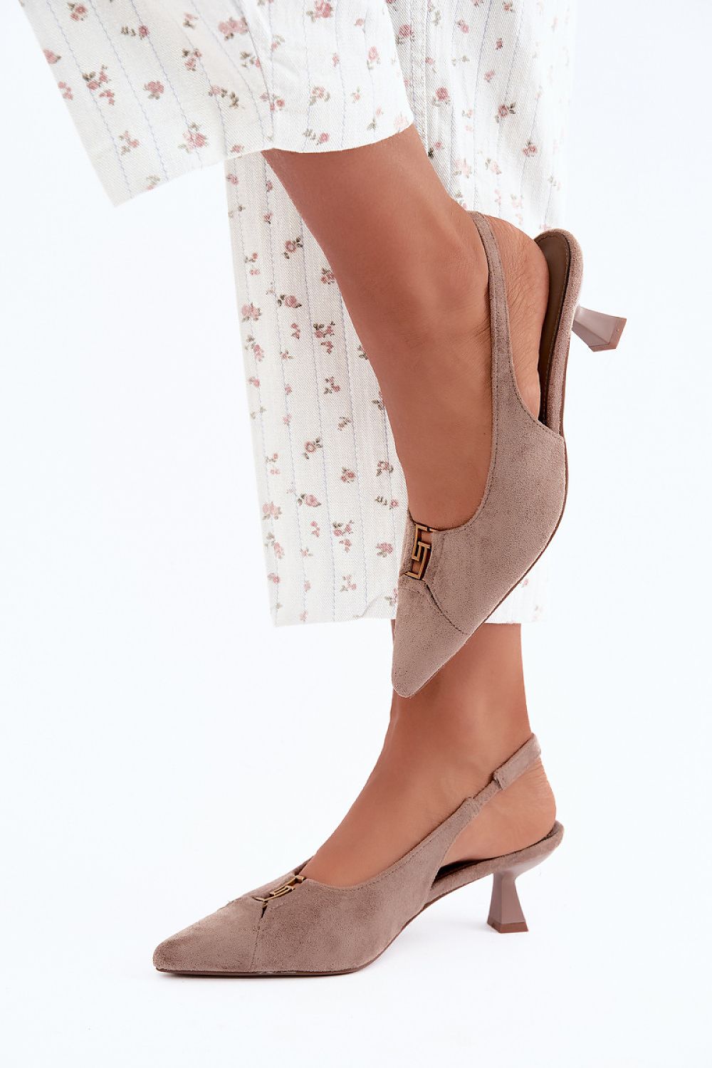 Escarpins talon large model 230718 Step in style