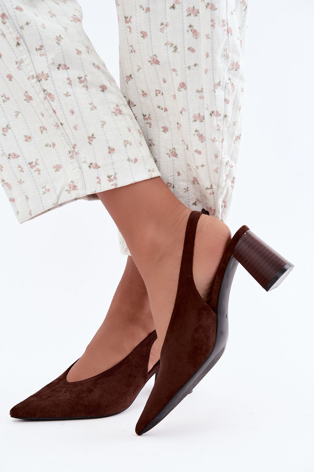 Escarpins talon large model 230727 Step in style