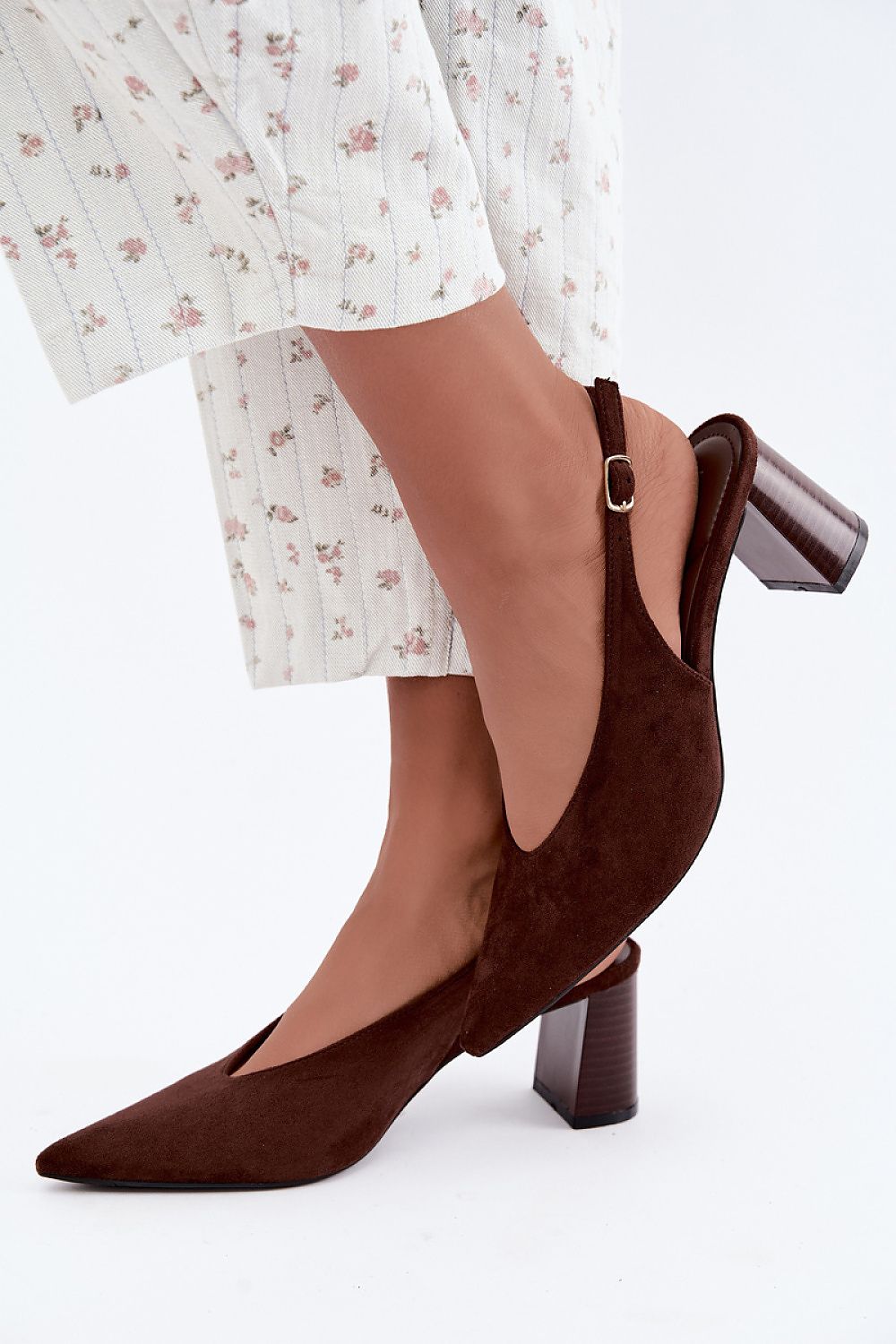Escarpins talon large model 230727 Step in style