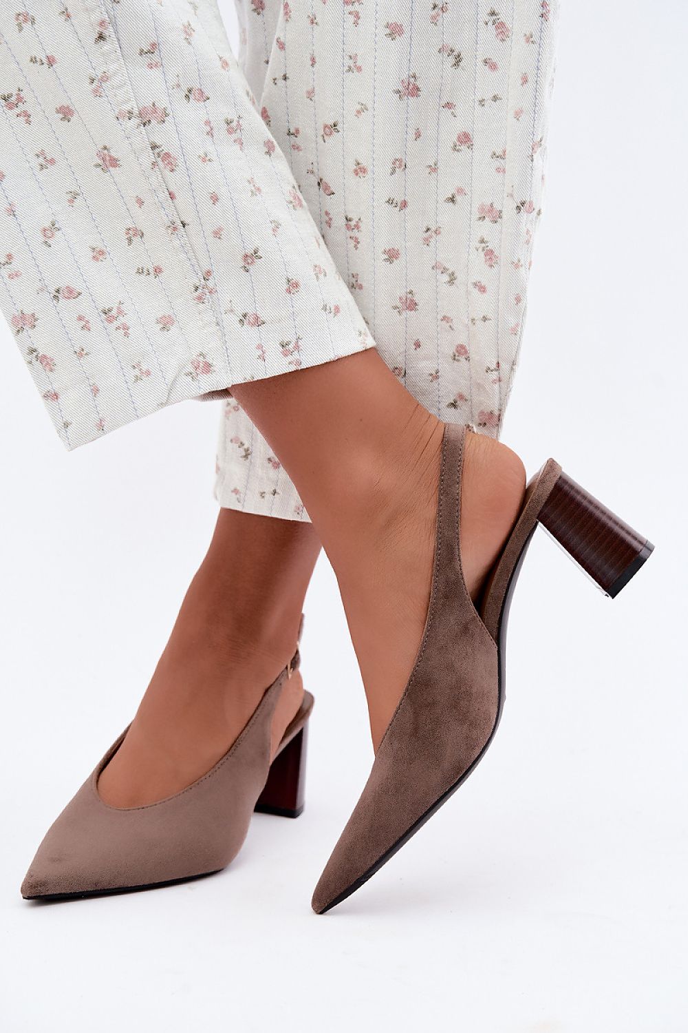 Escarpins talon large model 230727 Step in style