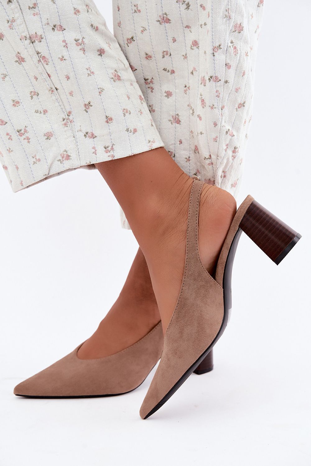 Escarpins talon large model 230727 Step in style